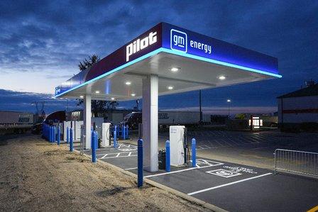 Flying J Electric Vehicle Charging Station