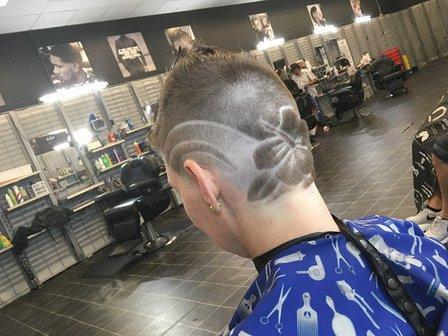 Johnny GOAT Haircuts - Brandon - University Mall - Tampa Bay Buccaneers Barber