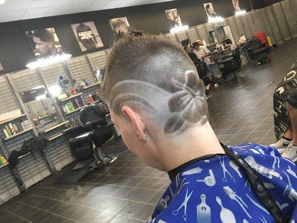 Johnny GOAT Haircuts - Brandon - University Mall - Tampa Bay Buccaneers Barber