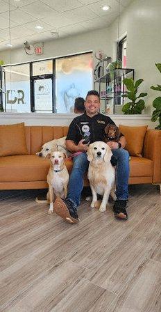 Dogs Ready Salon by Manuel Martinez