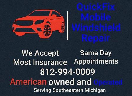 Quick Fix Windshield Stone Chip, Crack, Repair