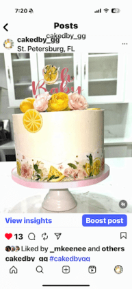 Caked By GG