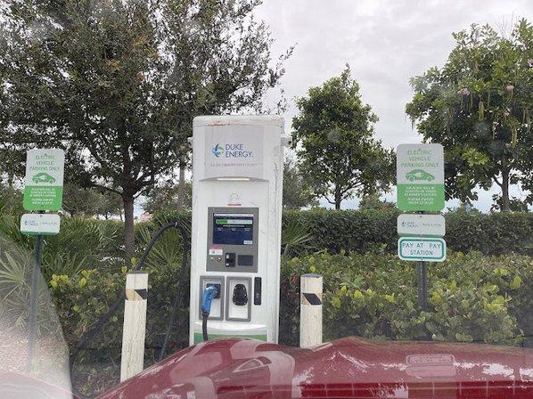 Duke Energy Charging Station