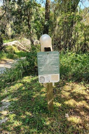 Paynes Creek Historic State Park Monument