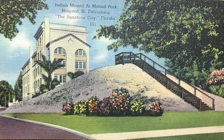 Indian Shell Mound at Mound Park Hospital