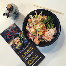 Osaka Express poke bowl hibachi