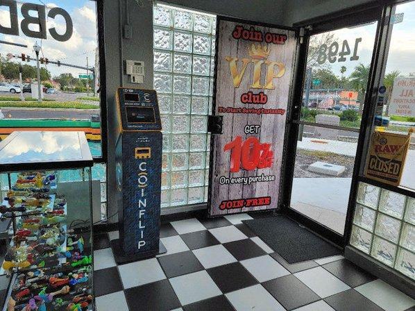 CoinFlip Bitcoin ATM - Smoke Shop Zone II LLC (Clearwater)