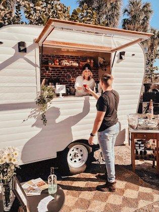 Tipsy Daisy Mobile Bar by Colleen Kelly