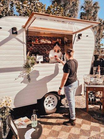 Tipsy Daisy Mobile Bar by Colleen Kelly