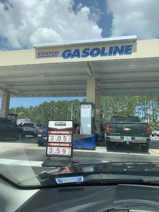 Costco gas station