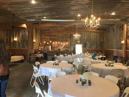 The Lemon orchard venue on the lake