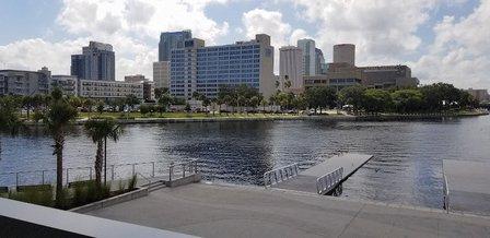 Parking at Julian B. Lane Riverfront Park