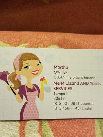 Martha home Cleaning services