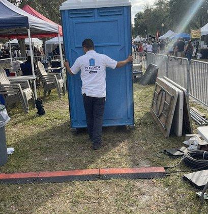Cleanza Porta Potty Rental Tampa