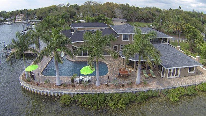 Luxury waterfront estate