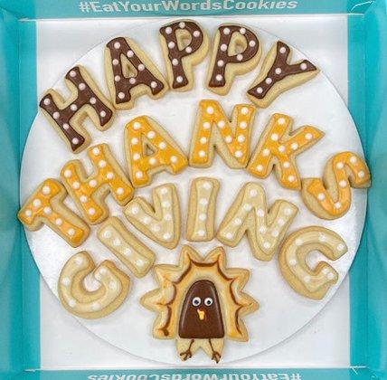 Eat Your Words Custom Cookies