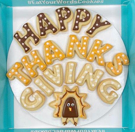 Eat Your Words Custom Cookies