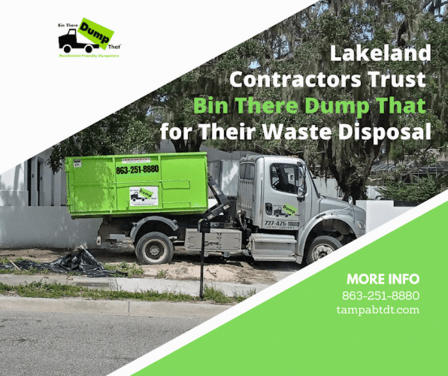 Bin There Dump That Lakeland Dumpster Rental