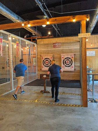 Stumpy’s Hatchet House - Tampa - Axe Throwing