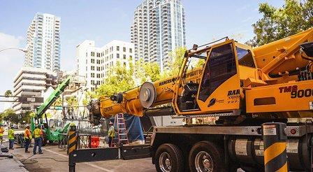 Barcelona Equipment Crane Rental Tampa Bay
