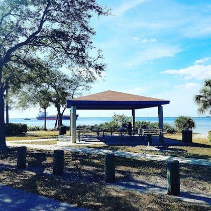 Dog Beach at Picnic Island Park