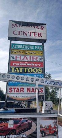Printing Services De la Vega signs
