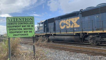 Tampa Yeoman CSX Train Yard