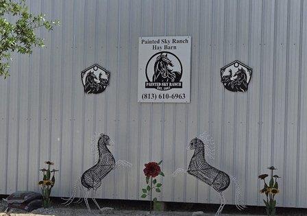 Painted Sky Ranch Hay Barn