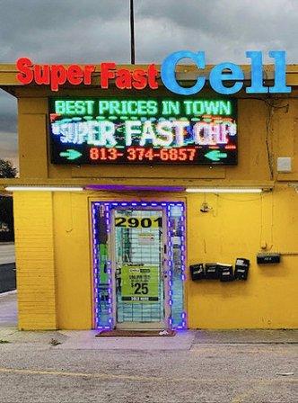 Super fast cell of Tampa