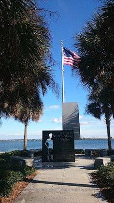 Memorial to St. Petersburg's Fallen Officers