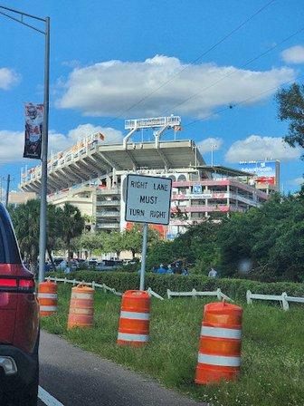 Lot 9 - Raymond James Stadium
