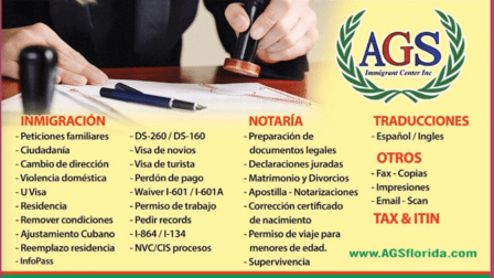 AGS Immigrant Center Inc