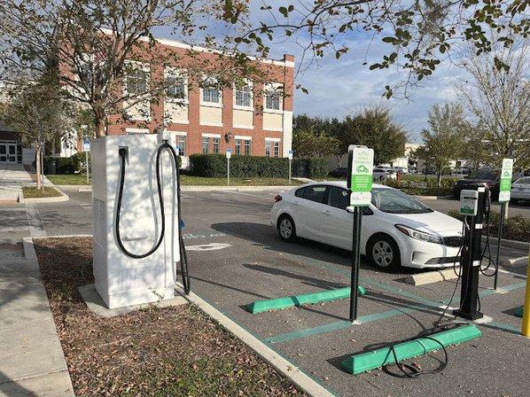 Electric Vehicle Charging Station