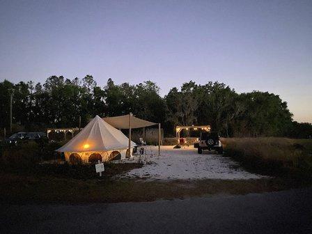 Comfy Camping Glamping Rentals at Alafia River State Park