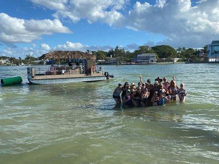 Low Tide Tours Tiki Boat