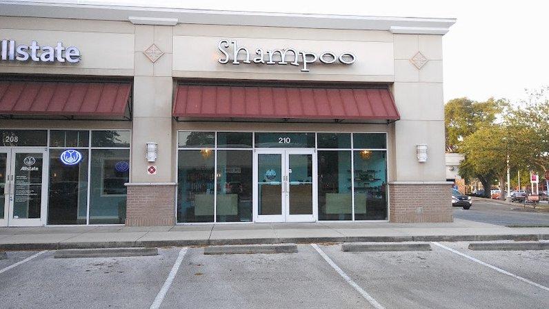 Shampoo the salon