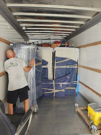 Take Care Truck And Dolly Moving