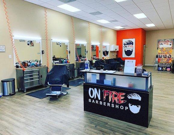 On fire barbershop