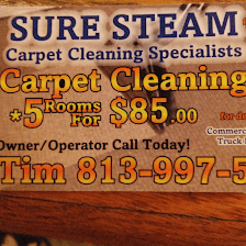 Sure Steam Carpet Cleaning LLC