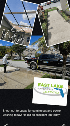 East Lake Power Wash & Paver Sealing