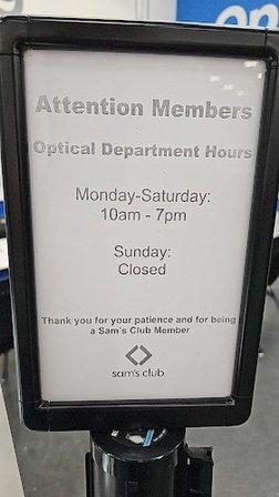 Sam's Club Optical Center