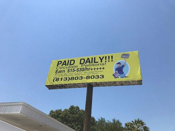 Paid Petition Circulator Jobs