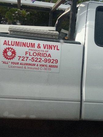 APF Aluminum & Vinyl Products of Florida Inc.