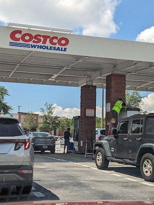 Costco gas station