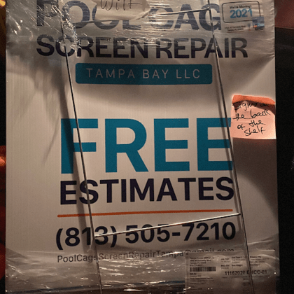 Pool Cage Screen Repair Tampa Bay LLC