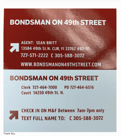 BONDSMAN ON 49th STREET