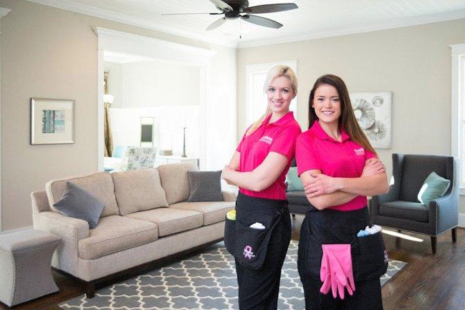 Two Maids Cleaning