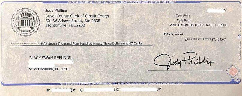 Black Swan Refunds