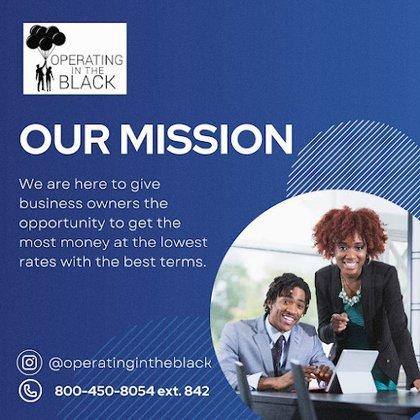 Operating In The Black Inc.