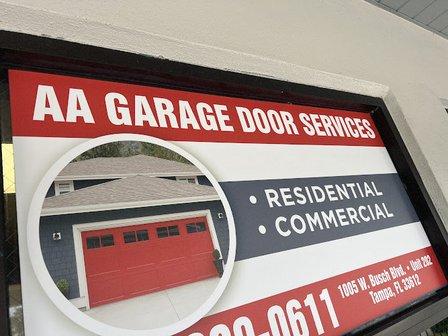 AA garage door services